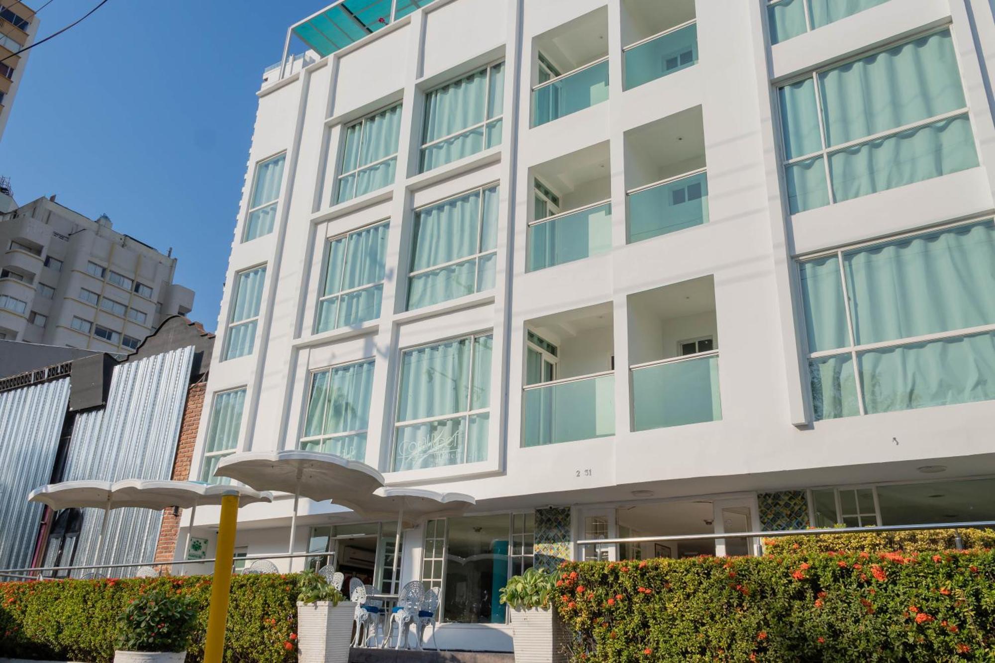 Hotel Coral Reef Cartagena エクステリア 写真